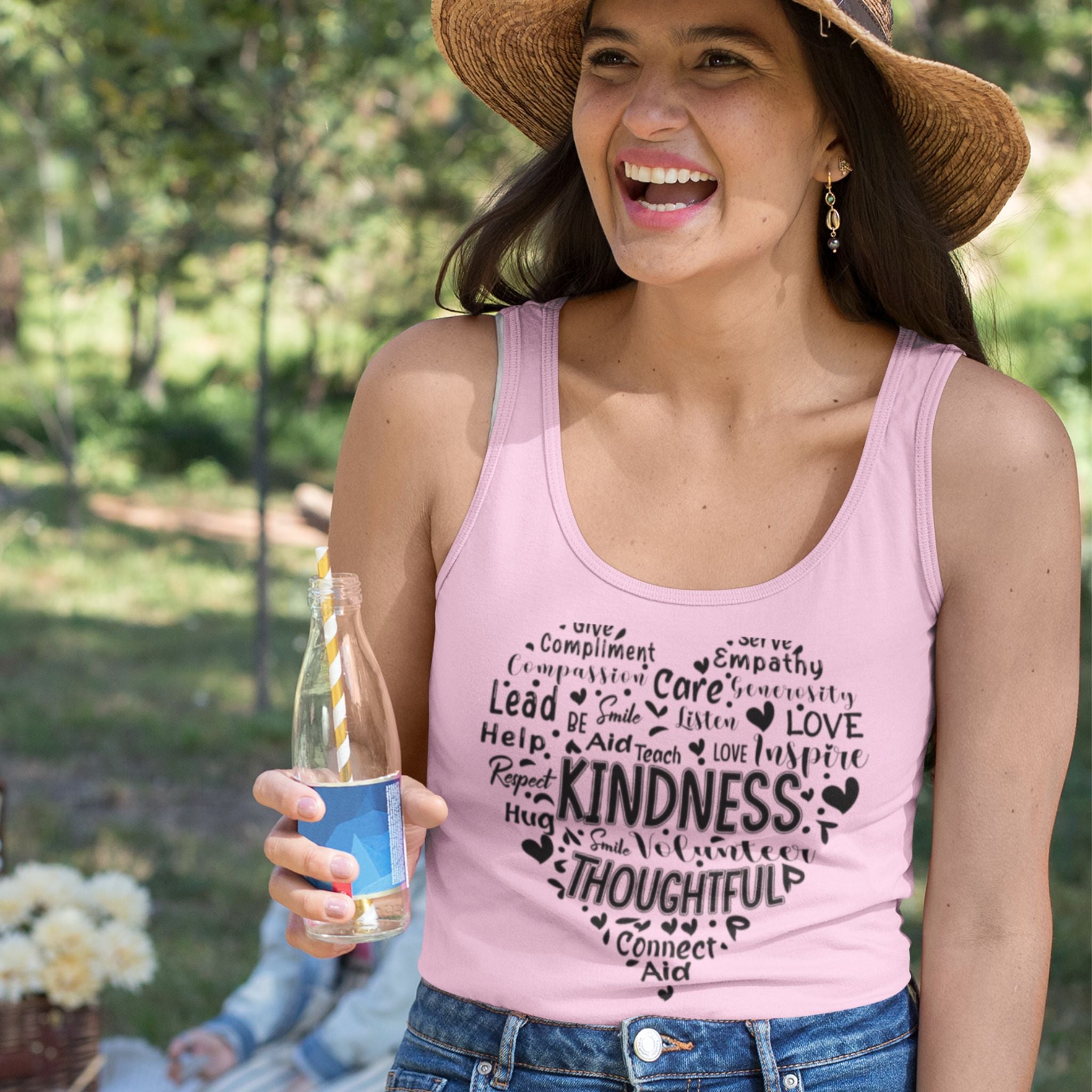 Heart Be Kind Graphic Tank Top