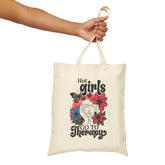 Hot Girls Go to Therapy Tote Bag