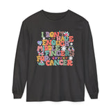 I Don't Have Enough Middle Fingers For Cancer Long Sleeve T-Shirt