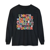 I Don't Have Enough Middle Fingers For Cancer Long Sleeve Tee