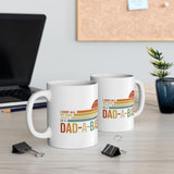 I Keep All My Jokes in the Dad-A Base Ceramic Mug