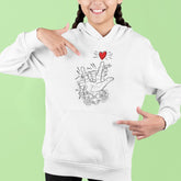 I Love You Hand Sign Kids Hoodie