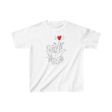 I Love You Hand Sign Kids Tshirt