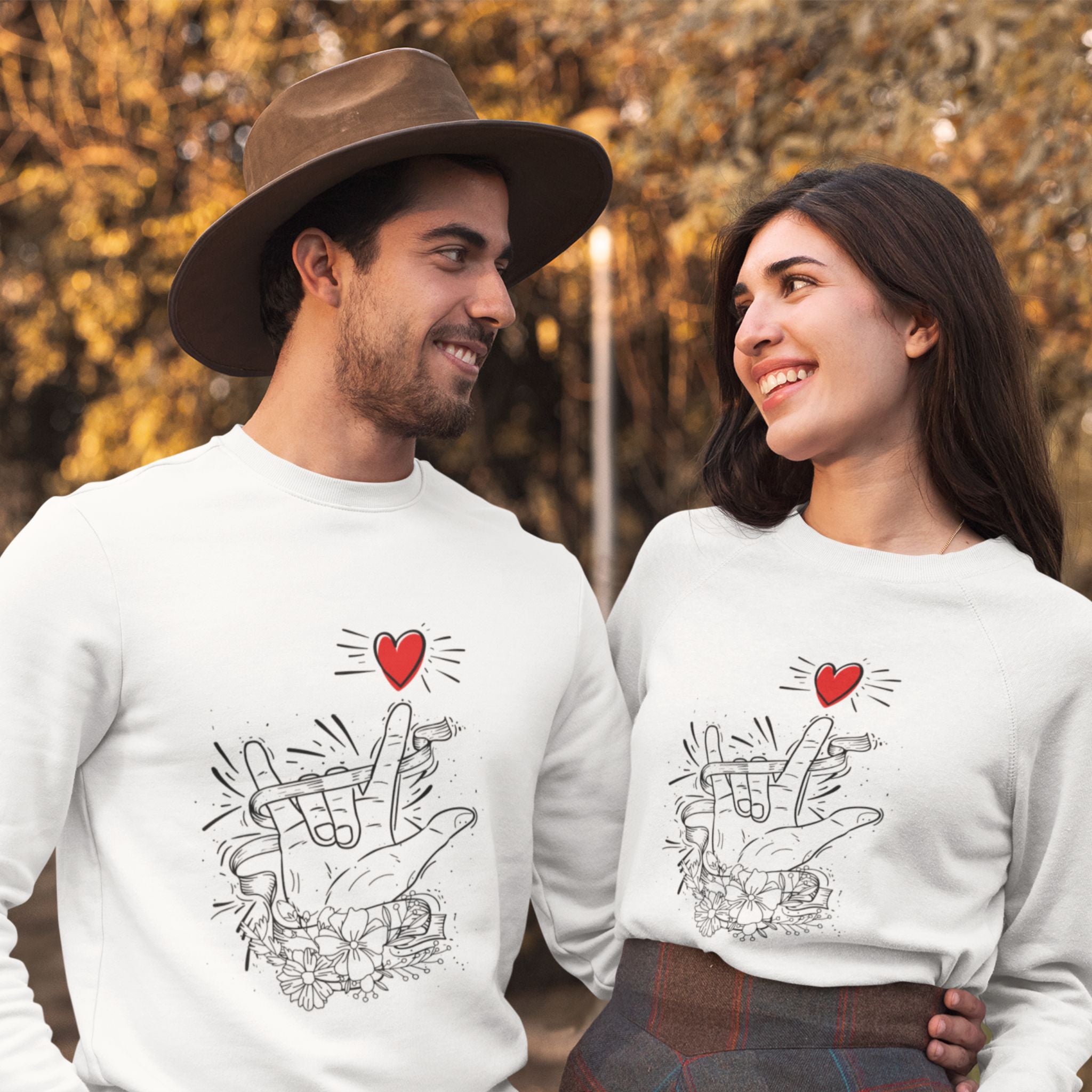 I Love You Hand Sign Sweatshirt