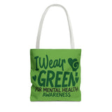 I Wear Green Tote Bag