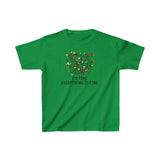 I'm Fine Everything is Fine Christmas Shirt for Kids