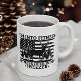 I'm Into Fitness Deer in My Freezer Coffee Mug