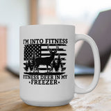 I'm Into Fitness Deer in My Freezer Mug