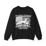I'm Into Fitness Fitness Deer in My Freezer Sweater