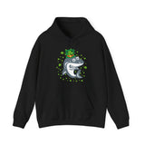 Irish Shark Clover Leaf Hoodie