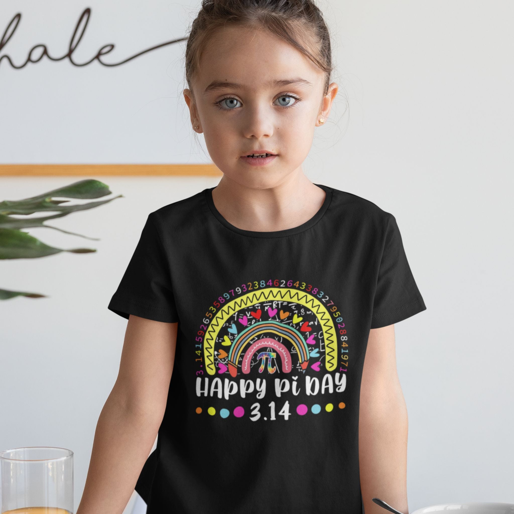 Kids Pi Day Rainbow Shirt