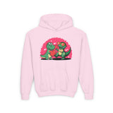 Kids Valentine Dinosaur Hoodie