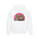 Kids Valentines Dinosaur Hoodie