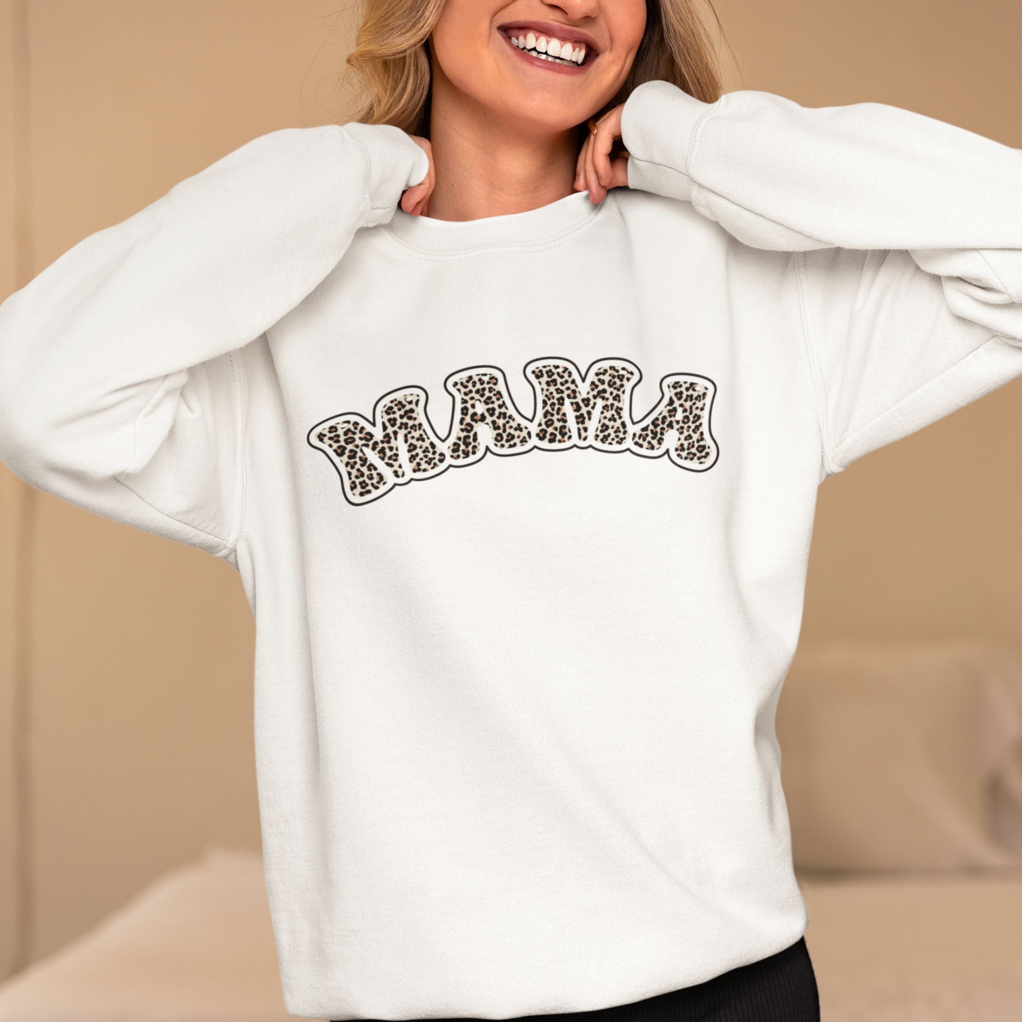 Leopard Mama Sweatshirt