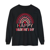 Leopard Rainbow and Valentines Day Long Sleeve Tee