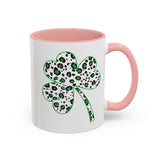 Leopard Shamrock Coffee Cup