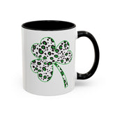 Leopard Shamrock Coffee Mug