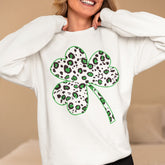 Leopard Shamrock Sweatshirt