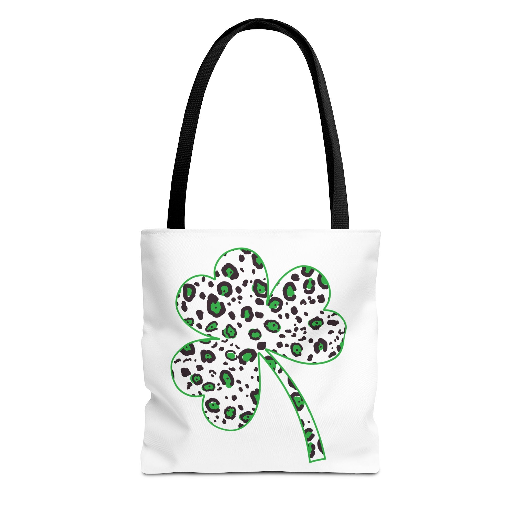 Leopard Shamrock Tote Bag