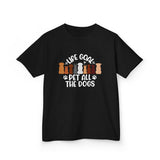 Life Goal Pet All The Dogs Kids T-Shirt