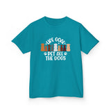 Life Goal Pet All The Dogs Kids Tshirt