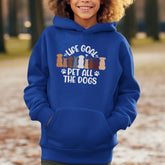 Life Goal Pet All The Dogs Youth Hoodie
