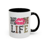Lips Mom Life Mug