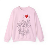 Love Hand Sign Sweater