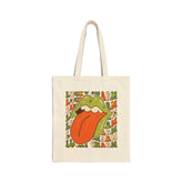 Lucky Charm Lips Canvas Tote Bag