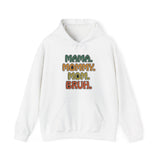 Mama Mommy Mom Bruh Hooded Sweatshirt