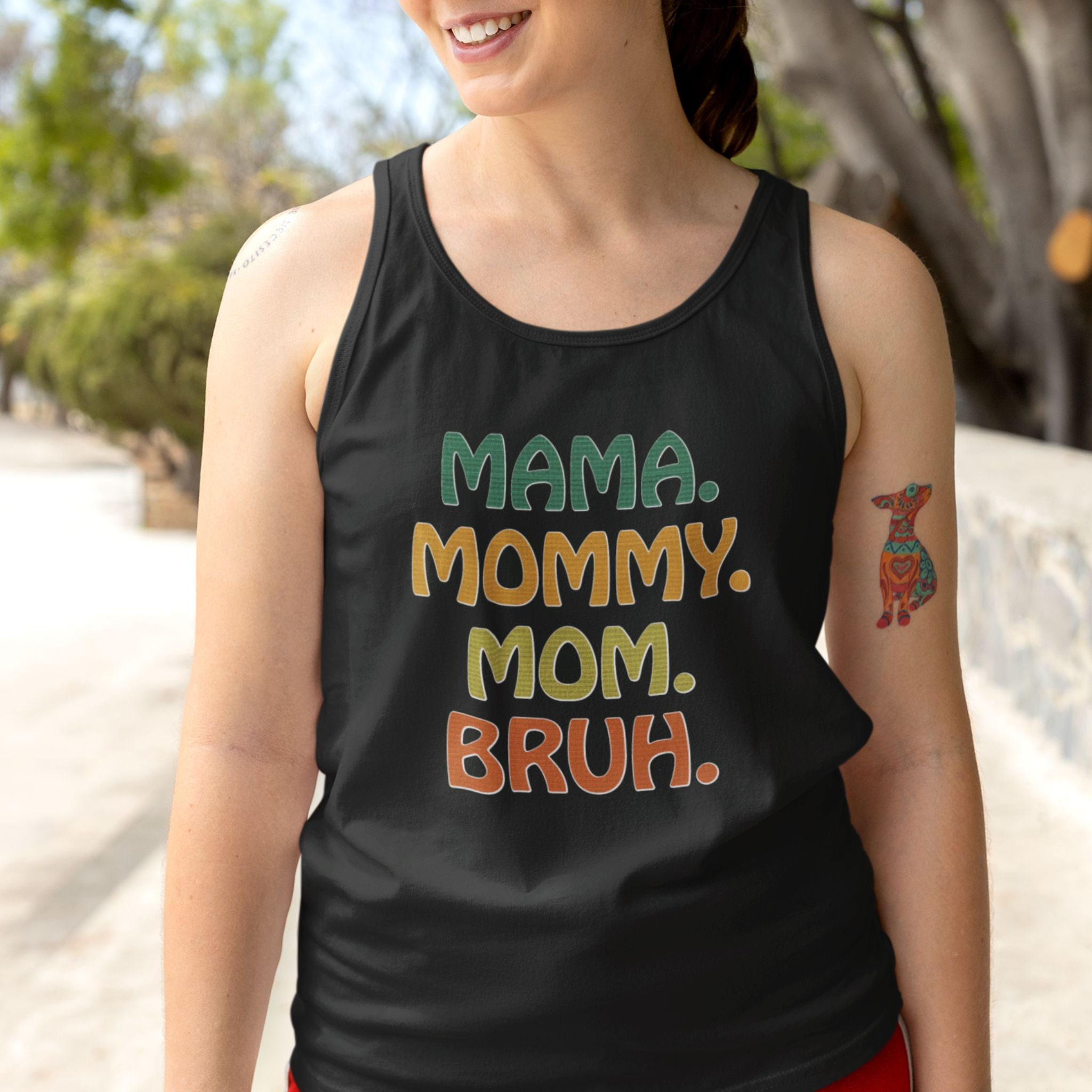 Mama Mommy Mom Bruh Tank Top
