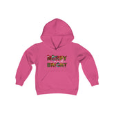 Merry and Bright Hoodie Sweatshirt For Kids