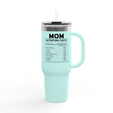 Mom Nutrition Facts Insulated Travel Mug