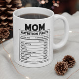 Mom Nutritional Facts Mug