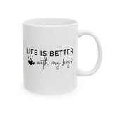 Mom of Boys Coffee Mug