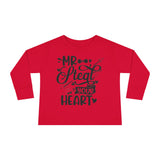 Mr. Steal Your Heart Toddler Long Sleeve Tee