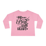 Mr. Steal Your Heart Toddler Long Sleeve Tshirt