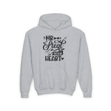Mr Steal Your Heart Kids Heart Hoodie