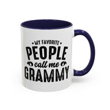 My Favorite People Call Me Grammy Coffee Cup