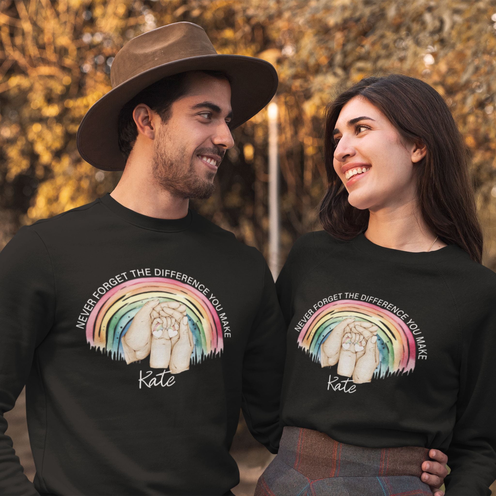 Never Forget The Difference You Make Sweatshirt