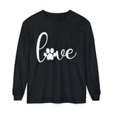 Paw Heart Love Long Sleeve Tshirt