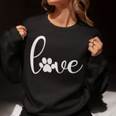 Paw Print Love Sweatshirt