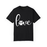 Paw Print Love Tshirt