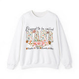 Personalised Blessed To Be Called Nana With Kids Names Sweatshirt