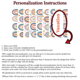 Rainbow Style Personalized Beach Towel, Personalized Name Bath Towel, Custom Pool Towel, Beach Towel With Name, Outside Birthday Vacation Gift