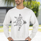 Personalized Dad Sweatshirt With Kids Name