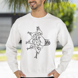 Personalized Dad Sweatshirt With Kids Name