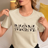 Personalized Mom Shirt With Kids Names