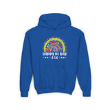 Pi Day Rainbow Kids Hoodie