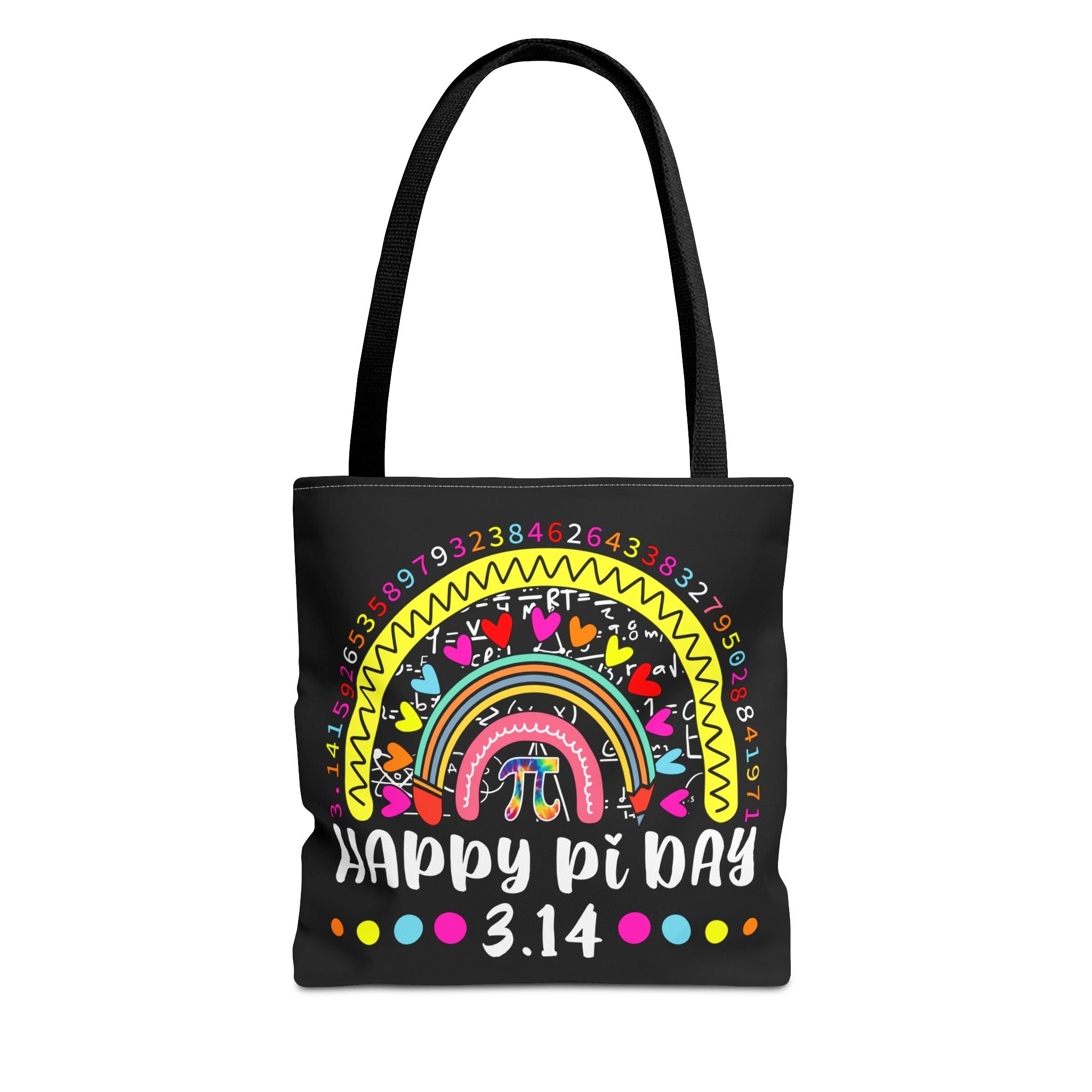 Pi Day Rainbow Tote Bag